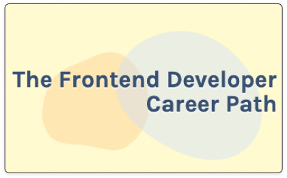 Scrimba's Frontend Developer Career Path